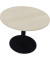 Besprechungstisch communication 810019172, 72cm (H), 100x100cm (BxT), rund, akazie hell / anthrazit metallic