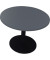 Besprechungstisch communication, 72cm (H), 100x100cm (BxT), rund, lavagrau / anthrazit metallic