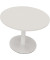 Besprechungstisch communication, 72cm (H), 100x100cm (BxT), rund, wei&szlig; / wei&szlig;