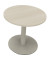 Besprechungstisch communication 810019572, 72cm (H), 80x80cm (BxT), rund, akazie hell / silber