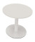 Besprechungstisch communication 810019601, 72cm (H), 80x80cm (BxT), rund, weiß / weiß