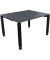 Schreibtisch All in One, manuell höhenverstellbar, 68-82cm (H), 120x100cm (BxT), rechteckig, lavagrau / anthrazit metallic