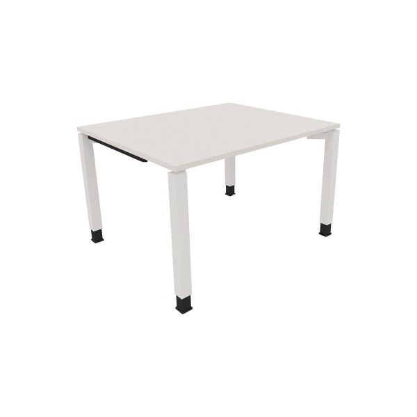 4003969075825 - Schreibtisch All in One 810028801 höhenverstellbar 68-82cm (H) rechteckig diamantweiß   verkehrsweiß 4003969075825 Soennecken