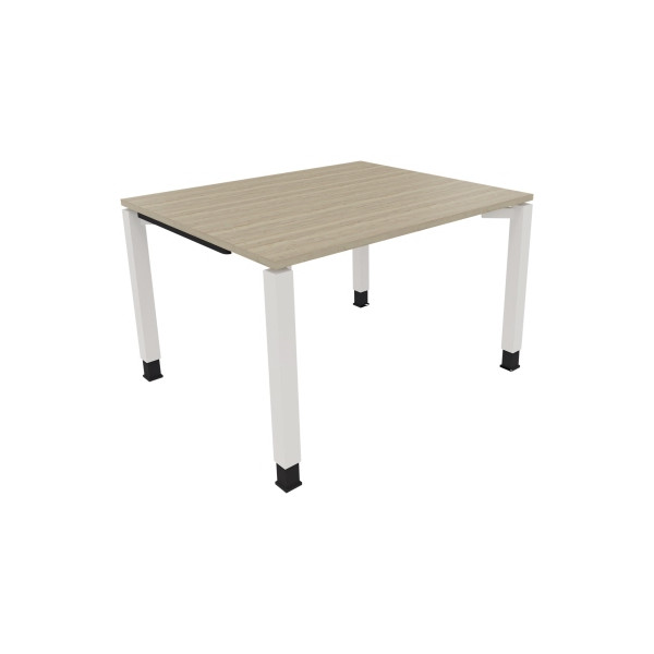 4003969075733 - Schreibtisch All in One 810028871 höhenverstellbar 68-82cm (H) rechteckig eiche natur   verkehrsweiß 4003969075733 Soennecken