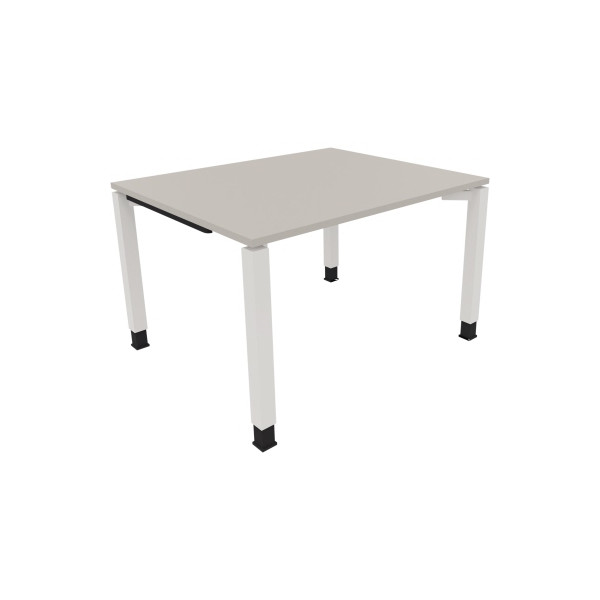 4003969075696 - Schreibtisch All in One 810028881 höhenverstellbar 68-82cm (H) rechteckig lichtgrau   verkehrsweiß 4003969075696 Soennecken