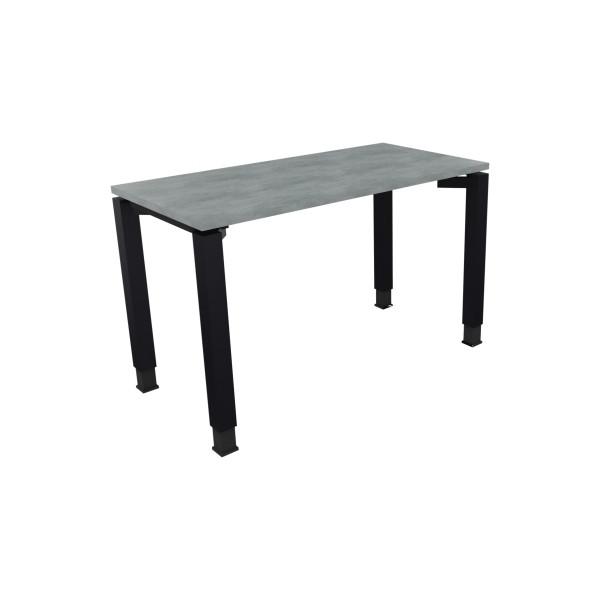 4003969075795 - Schreibtisch All in One 810028983 höhenverstellbar 68-82cm (H) rechteckig beton hell   anthrazit metallic 4003969075795 Soenn