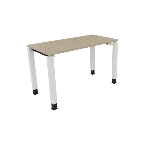 4003969075566 - Schreibtisch All in One 810029171 höhenverstellbar 68-82cm (H) rechteckig eiche natur   verkehrsweiß 4003969075566 Soennecken