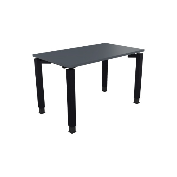 4003969076570 - Schreibtisch All in One 810029282 höhenverstellbar 68-82cm (H) rechteckig lavagrau   anthrazit metallic 4003969076570 Soennec
