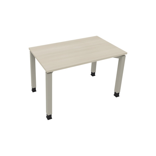 4003969076532 - Schreibtisch All in One 810029372 höhenverstellbar 68-82cm (H) rechteckig akazie hell   silberaluminium 4003969076532 Soennec