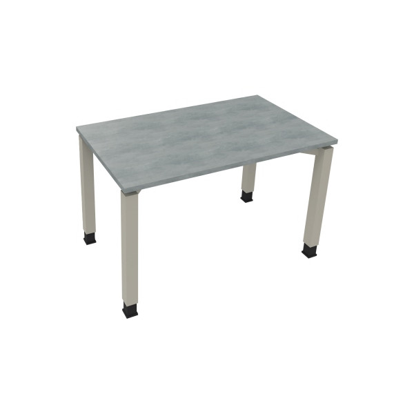 4003969076464 - Schreibtisch All in One 810029383 höhenverstellbar 68-82cm (H) rechteckig beton hell   silberaluminium 4003969076464 Soenneck