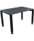 Schreibtisch All in One, manuell höhenverstellbar, 68-82cm (H), 120x80cm (BxT), rechteckig, lavagrau / anthrazit metallic
