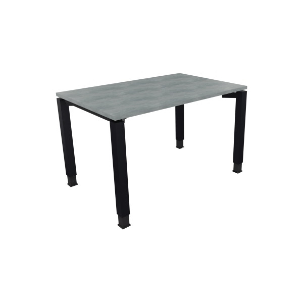 4003969076419 - Schreibtisch All in One 810029583 höhenverstellbar 68-82cm (H) rechteckig beton hell   anthrazitmetallic 4003969076419 Soenne