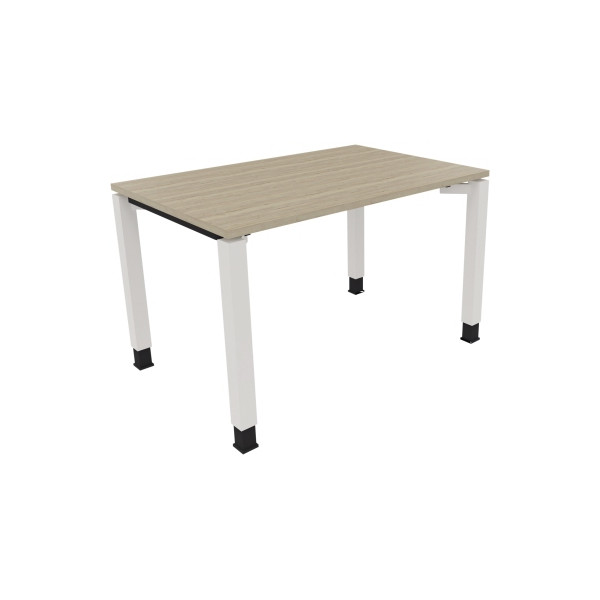 4003969075962 - Schreibtisch All in One 810029771 höhenverstellbar 68-82cm (H) rechteckig eiche natur   verkehrsweiß 4003969075962 Soennecken