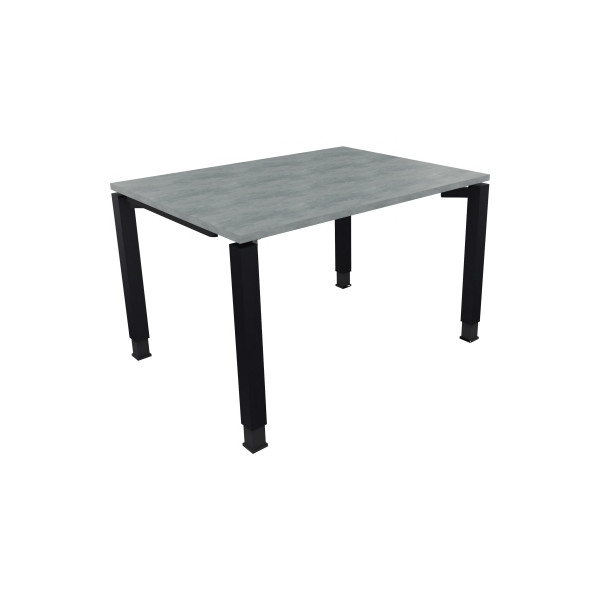 4003969076907 - Schreibtisch All in One 810029883 höhenverstellbar 68-82cm (H) rechteckig beton hell   anthrazit metallic 4003969076907 Soenn