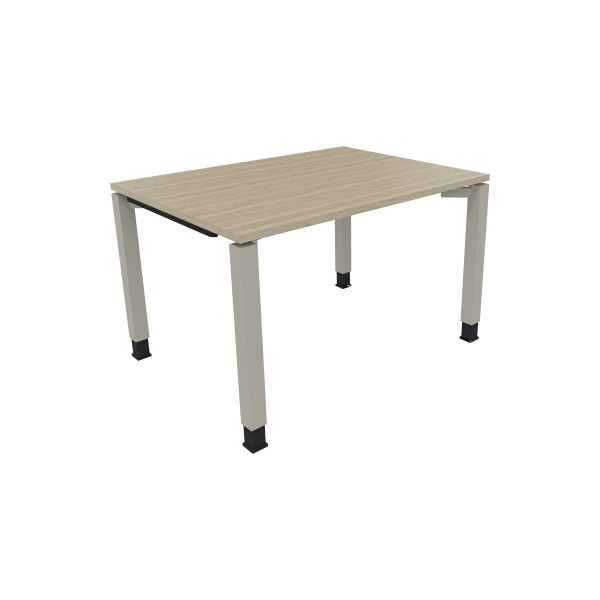 4003969077003 - Schreibtisch All in One 810029971 höhenverstellbar 68-82cm (H) rechteckig eiche natur   silberaluminium 4003969077003 Soennec