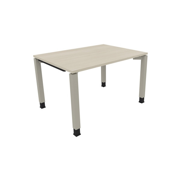 4003969076860 - Schreibtisch All in One 810029972 höhenverstellbar 68-82cm (H) rechteckig akazie hell   silberaluminium 4003969076860 Soennec