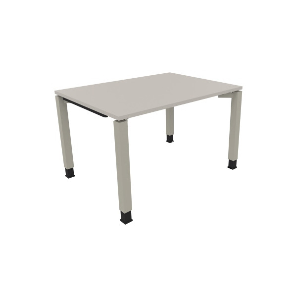 4003969076891 - Schreibtisch All in One 810029981 höhenverstellbar 68-82cm (H) rechteckig lichtgrau   silberaluminium 4003969076891 Soennecke