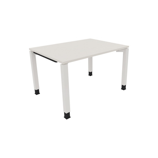4003969076990 - Schreibtisch All in One 810030001 höhenverstellbar 68-82cm (H) rechteckig diamant weiß   verkehrsweiß 4003969076990 Soennecke