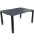 Schreibtisch All in One, manuell höhenverstellbar, 68-82cm (H), 140x100cm (BxT), rechteckig, lavagrau / anthrazit metallic