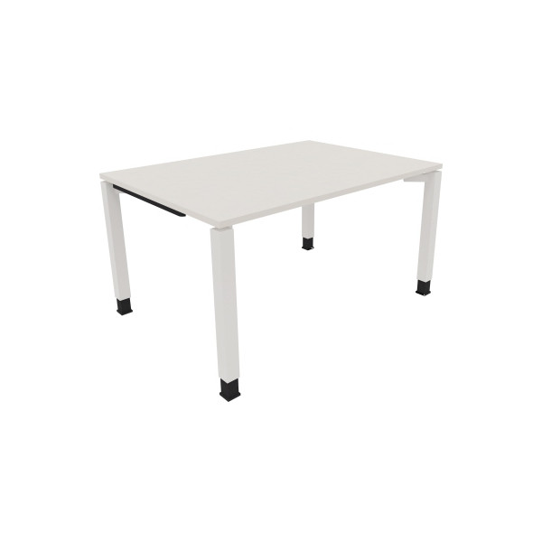 4003969076136 - Schreibtisch All in One 810030301 höhenverstellbar 68-82cm (H) rechteckig diamantweiß   verkehrsweiß 4003969076136 Soennecken