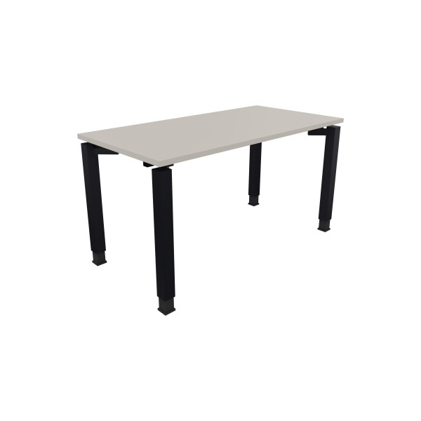 4003969076150 - Schreibtisch All in One 810030781 höhenverstellbar 68-82cm (H) rechteckig lichtgrau   anthrazit metallic 4003969076150 Soenne