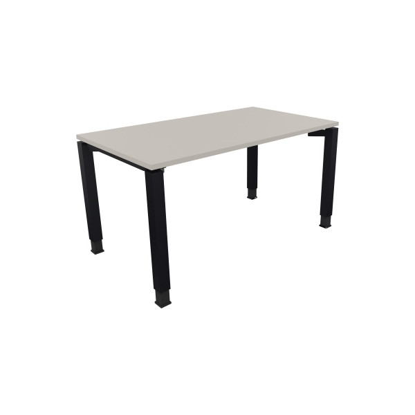 4003969077577 - Schreibtisch All in One 810031081 höhenverstellbar 68-82cm (H) rechteckig lichtgrau   anthrazitmetallic 4003969077577 Soennec