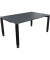 Schreibtisch All in One, manuell höhenverstellbar, 68-82cm (H), 160x100cm (BxT), rechteckig, lavagrau / anthrazit metallic