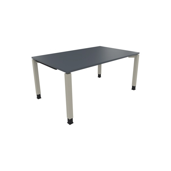 4003969077805 - Schreibtisch All in One 810031782 höhenverstellbar 68-82cm (H) rechteckig lavagrau   silberaluminium 4003969077805 Soennecken