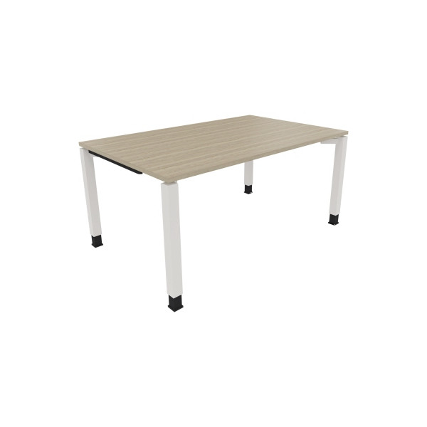 4003969077867 - Schreibtisch All in One 810031871 höhenverstellbar 68-82cm (H) rechteckig eiche natur   verkehrsweiß 4003969077867 Soennecken