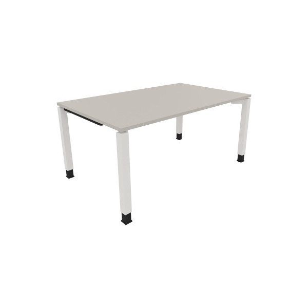 4003969077706 - Schreibtisch All in One 810031881 höhenverstellbar 68-82cm (H) rechteckig lichtgrau   verkehrsweiß 4003969077706 Soennecken