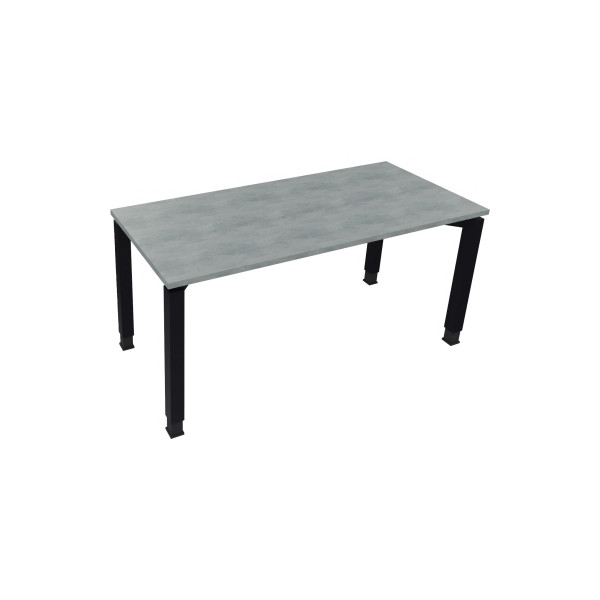 4003969077942 - Schreibtisch All in One 810032283 höhenverstellbar 68-82cm (H) rechteckig beton hell   anthrazit metallic 4003969077942 Soenn