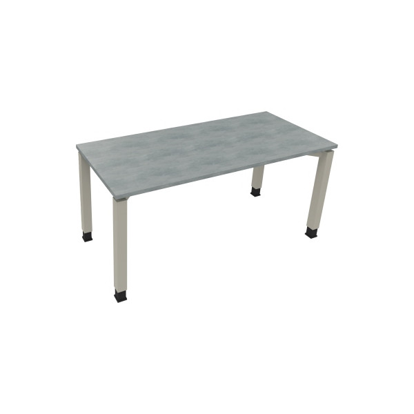 4003969077966 - Schreibtisch All in One 810032383 höhenverstellbar 68-82cm (H) rechteckig beton hell   silberaluminium 4003969077966 Soenneck