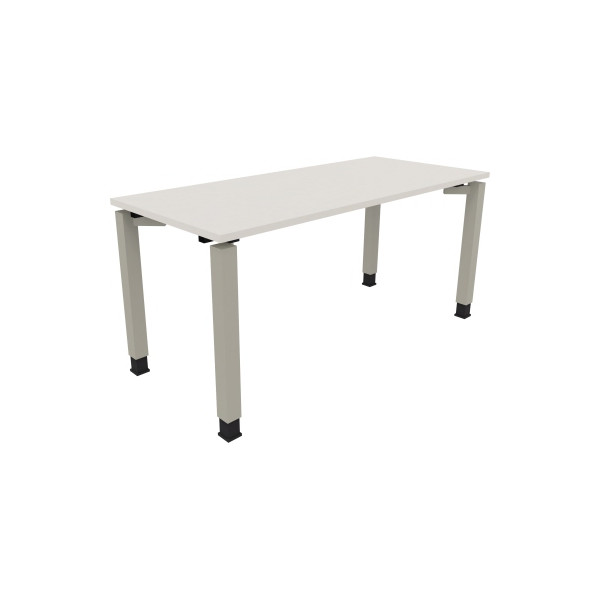 4003969077935 - Schreibtisch All in One 810032401 höhenverstellbar 68-82cm (H) rechteckig diamant weiß   verkehrsweiß 4003969077935 Soennecke