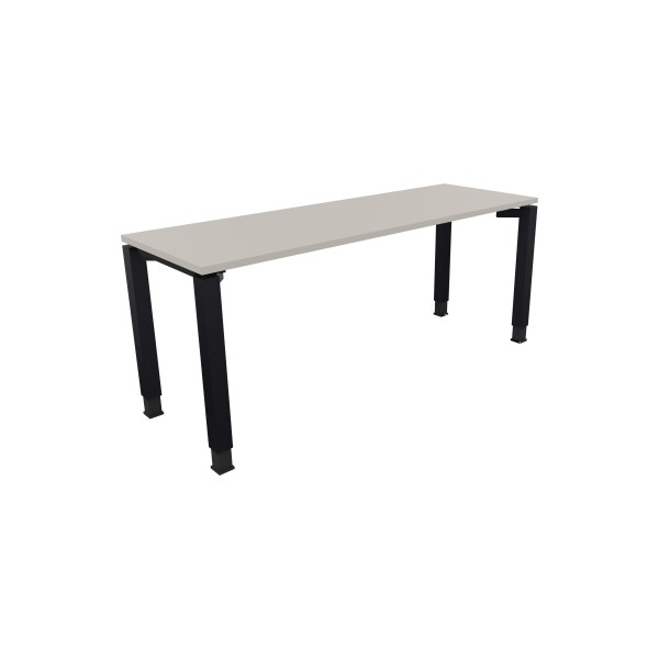 4003969078109 - Schreibtisch All in One 810033181 höhenverstellbar 68-82cm (H) rechteckig lichtgrau   anthrazitmetallic 4003969078109 Soennec