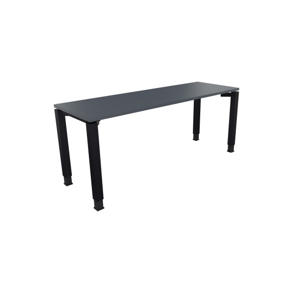 4003969078222 - Schreibtisch All in One 810033182 höhenverstellbar 68-82cm (H) rechteckig lavagrau   anthrazitmetallic 4003969078222 Soenneck