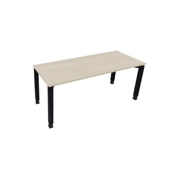 4003969079236 - Schreibtisch All in One 810033472 höhenverstellbar 68-82cm (H) rechteckig akazie hell   anthrazit metallic 4003969079236 Soen