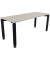 Schreibtisch All in One, manuell höhenverstellbar, 68-82cm (H), 180x70cm (BxT), rechteckig, lichtgrau / anthrazit metallic