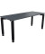 Schreibtisch All in One, manuell h&ouml;henverstellbar, 68-82cm (H), 180x70cm (BxT), rechteckig, lavagrau / anthrazit metallic