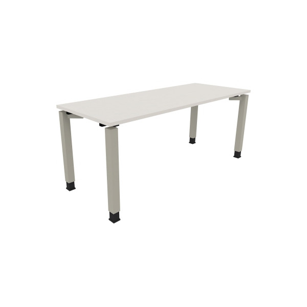 4003969079342 - Schreibtisch All in One 810033501 höhenverstellbar 68-82cm (H) rechteckig diamant weiß   silberaluminium 4003969079342 Soenne