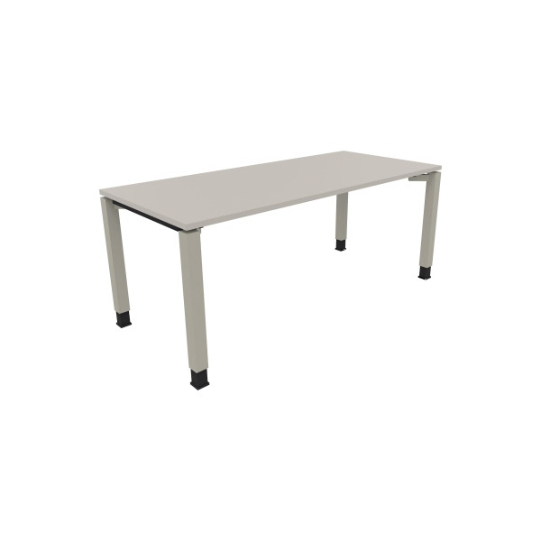 4003969078512 - Schreibtisch All in One 810033881 höhenverstellbar 68-82cm (H) rechteckig lichtgrau   silberaluminium 4003969078512 Soennecke