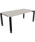 Schreibtisch All in One, manuell höhenverstellbar, 68-82cm (H), 180x90cm (BxT), rechteckig, lichtgrau / anthrazit metallic