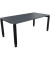 Schreibtisch All in One, manuell höhenverstellbar, 68-82cm (H), 180x90cm (BxT), rechteckig, lavagrau / anthrazit metallic