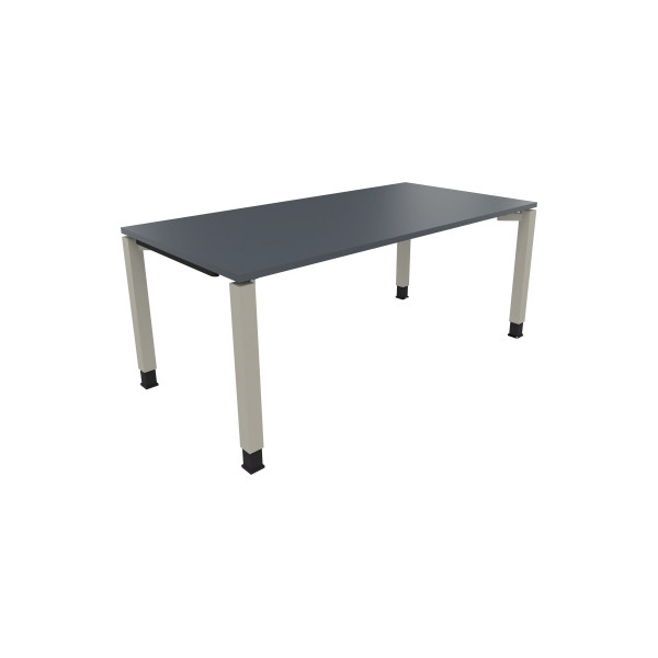 4003969079434 - Schreibtisch All in One 810034182 höhenverstellbar 68-82cm (H) rechteckig lavagrau   silberaluminium 4003969079434 Soennecken