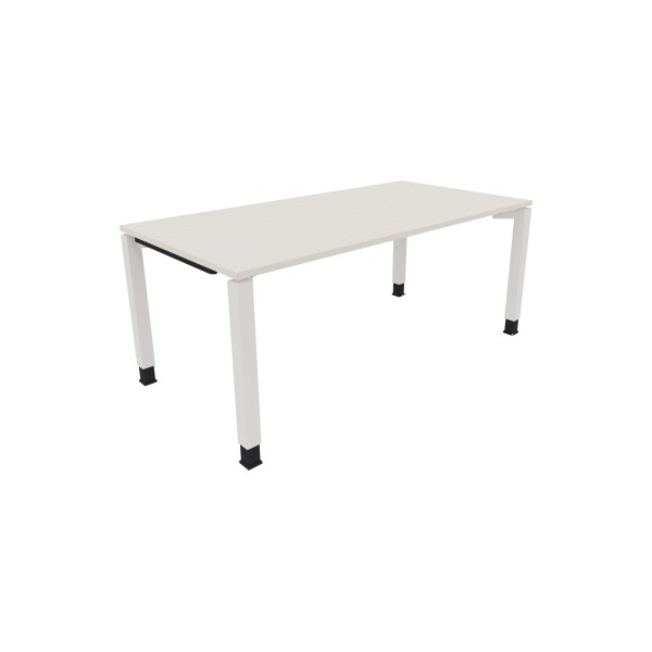4003969079496 - Schreibtisch All in One 810034201 höhenverstellbar 68-82cm (H) rechteckig diamantweiß   verkehrsweiß 4003969079496 Soennecken
