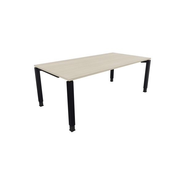 4003969079472 - Schreibtisch All in One 810034372 höhenverstellbar 68-82cm (H) rechteckig akazie hell   anthrazitmetallic 4003969079472 Soenn