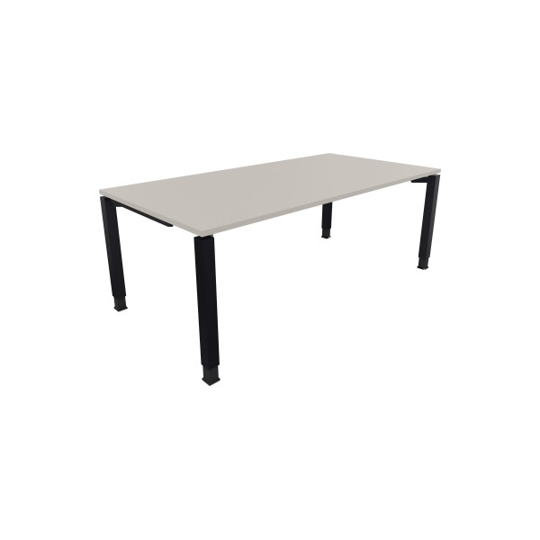 4003969078703 - Schreibtisch All in One 810034381 höhenverstellbar 68-82cm (H) rechteckig lichtgrau   anthrazitmetallic 4003969078703 Soennec