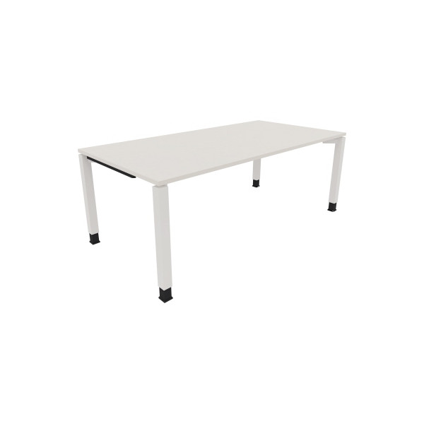 4003969078635 - Schreibtisch All in One 810034501 höhenverstellbar 68-82cm (H) rechteckig diamantweiß   verkehrsweiß 4003969078635 Soennecken