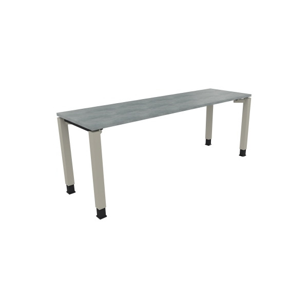 4003969079601 - Schreibtisch All in One 810034783 höhenverstellbar 68-82cm (H) rechteckig beton hell   silberaluminium 4003969079601 Soenneck