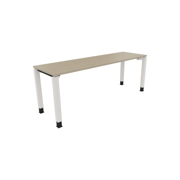 4003969079625 - Schreibtisch All in One 810034871 höhenverstellbar 68-82cm (H) rechteckig eiche natur   verkehrsweiß 4003969079625 Soennecken