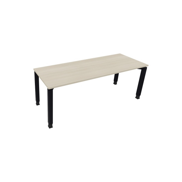 4003969079755 - Schreibtisch All in One 810034972 höhenverstellbar 68-82cm (H) rechteckig akazie hell   anthrazit metallic 4003969079755 Soen